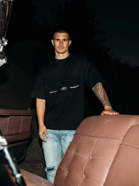 JorCustom Uncommon Minds Loose Fit - Black JorCustom JorCustom Uncommon Minds Loose Fit - Black