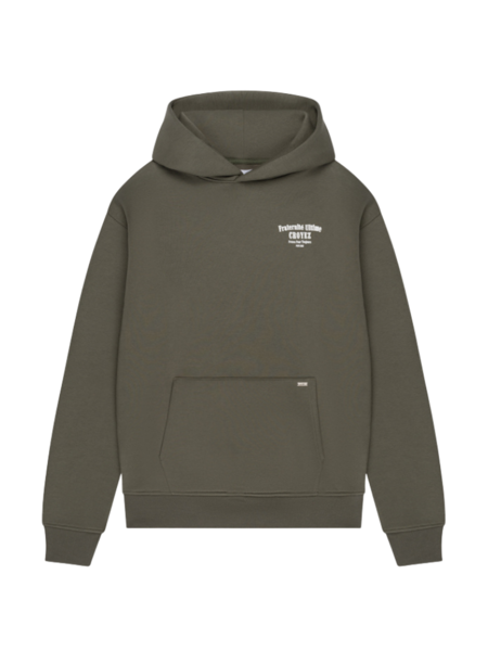 Croyez Fraternité Hoodie - Dusty Olive Croyez Croyez Fraternité Hoodie - Dusty Olive