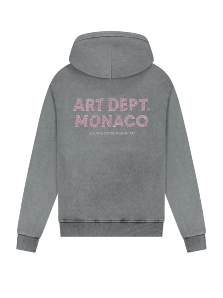 Malelions Malelions Women Rhinestone Hoodie - Acid Wash Malelions Women Rhinestone Hoodie - Acid Wash