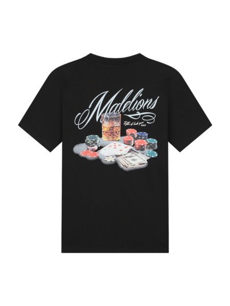 Malelions Playing Cards T-Shirt - Black