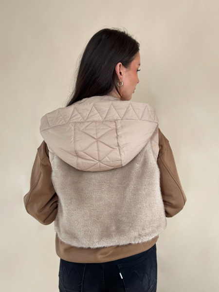 Pinko Pinko Olio Gilet - Beige Moonlight