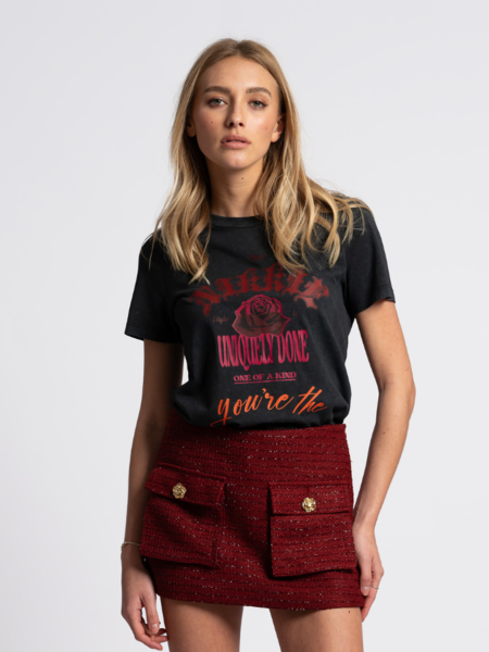 Nikkie Nikkie Loreda Skort - Wine