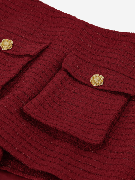 Nikkie Nikkie Loreda Skort - Wine