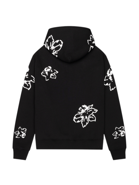 Croyez Croyez Flower Zip-Hoodie - Black