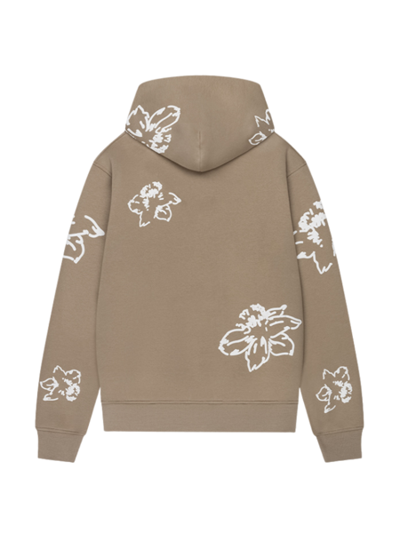 Croyez Croyez Flower Zip-Hoodie - Sand