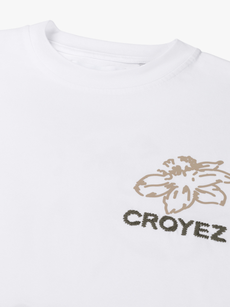 Croyez Croyez Gardener Longsleeve T-Shirt - White