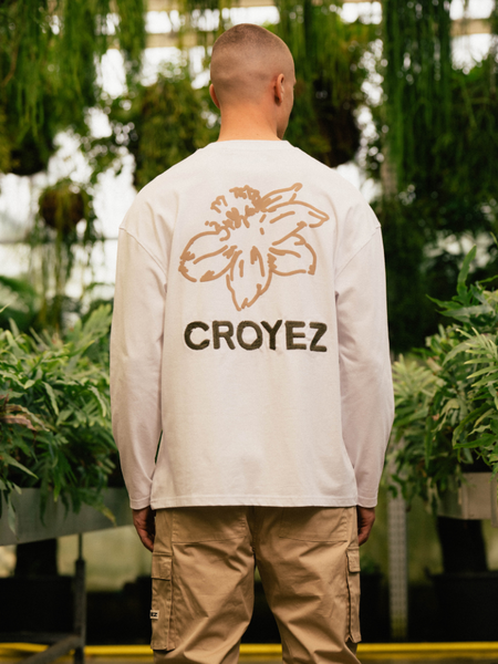 Croyez Croyez Gardener Longsleeve T-Shirt - White