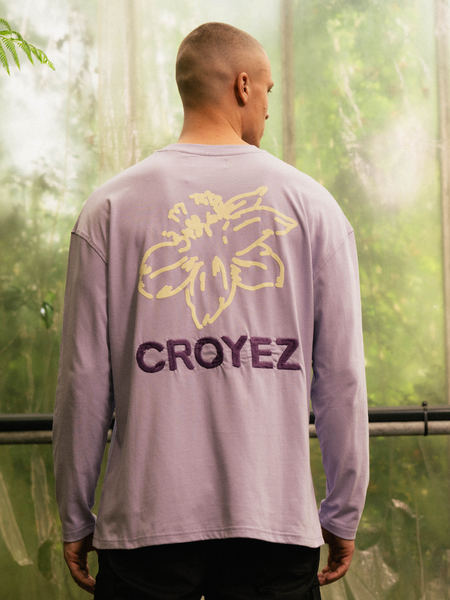 Croyez Croyez Gardener Longsleeve T-Shirt - Lilac