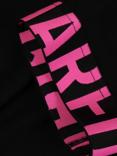 Dsquared2 Logo Branding T-Shirt - Black/Fluo Pink Dsquared2 Logo Branding T-Shirt - Black/Fluo Pink