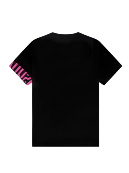 Dsquared2 Logo Branding T-Shirt - Black/Fluo Pink Dsquared2 Logo Branding T-Shirt - Black/Fluo Pink