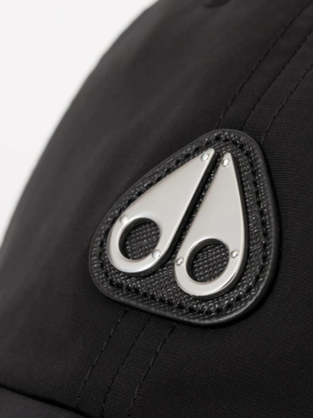 Moose Knuckles Moose Knuckles Men Cresent Logo Cap - Black