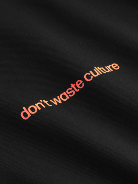 Don't Waste Culture Cleo T-Shirt - Black/Orange Don't Waste Culture Don't Waste Culture Cleo T-Shirt - Black/Orange