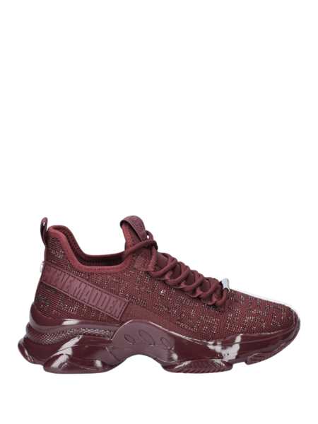 Steve Madden Steve Madden Maxout Sneaker - DK Cherry Lacq Steve Madden Maxout Sneaker - DK Cherry Lacq