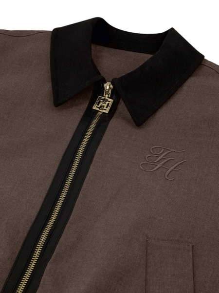 Fifth House Fifth House Jaz Bomber Jacket - Chocolate Martini