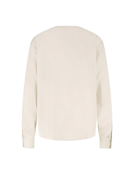 Fifth House Fifth House Joline High Collar Blouse - Cream