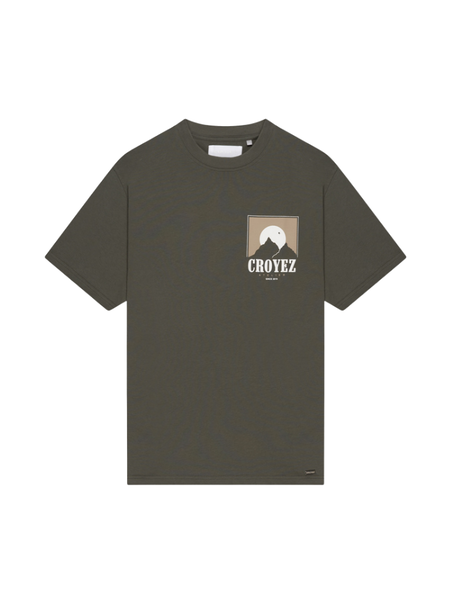 Croyez Croyez Slopes T-Shirt - Dusty Olive