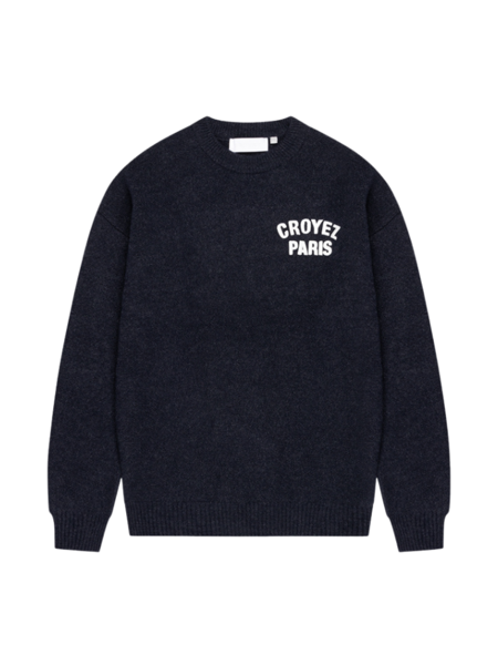 Croyez Croyez Paris Knit Sweater - Navy