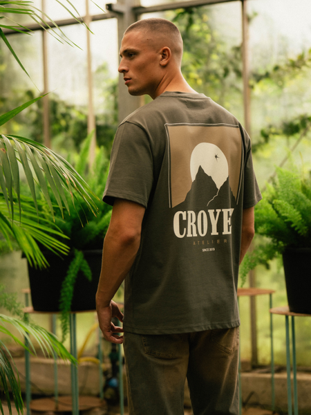 Croyez Croyez Slopes T-Shirt - Dusty Olive