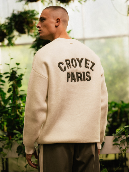 Croyez Croyez Paris Knit Sweater - Off-White