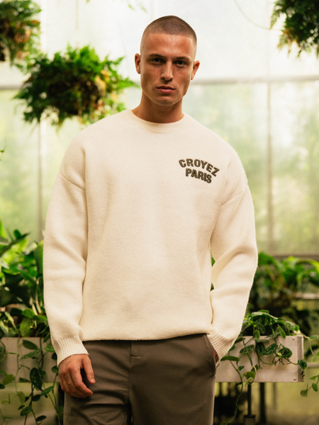 Croyez Croyez Paris Knit Sweater - Off-White