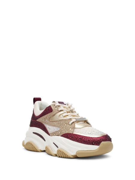 Steve Madden Steve Madden Privy Sneaker - Cherry Lacq/Gold