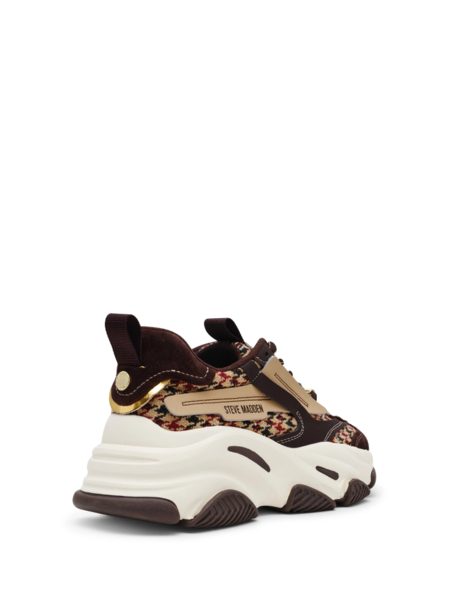 Steve Madden Possession-E Sneaker - Brn Plaid Steve Madden Steve Madden Possession-E Sneaker - Brn Plaid