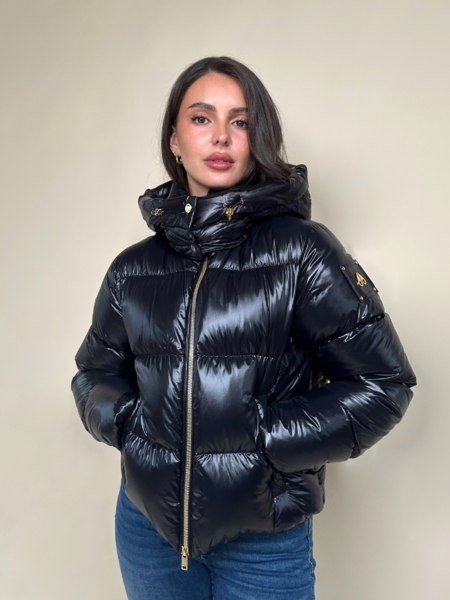 Moose Knuckles Moose Knuckles Women Moonstone Jacket Gold - Black Moose Knuckles Women Moonstone Jacket Gold - Black