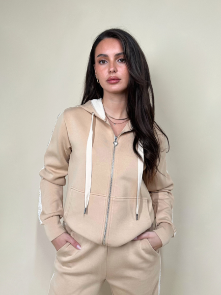 Guess Guess New Victoire Scuba Pants - Cameo Beige