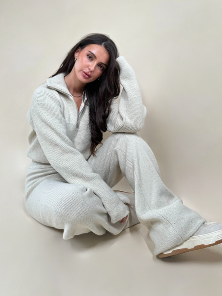 Reinders Reinders Pia Pully Pants Sequins - Creme