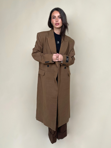 Josh V Josh V Annika Jacket - Chocolate Brown Melange Josh V Annika Jacket - Chocolate Brown Melange