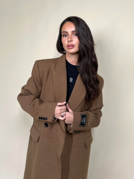 Josh V Josh V Annika Jacket - Chocolate Brown Melange