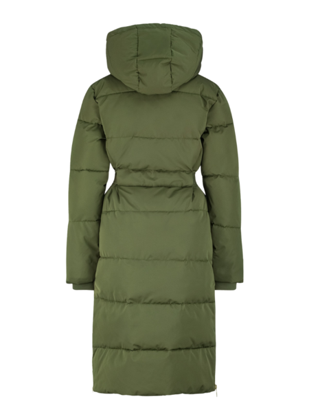 Nikkie Nikkie Lynnwood Long Puffer - Combat Green