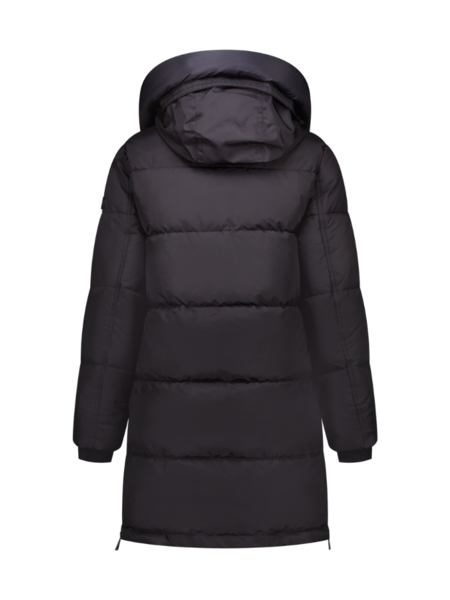 Malelions Malelions Women Signature Long Puffer Jacket - Black