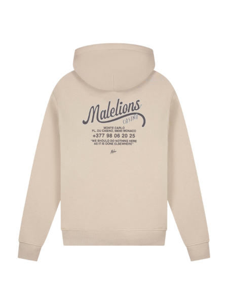 Malelions Malelions Casino Hoodie - Sand