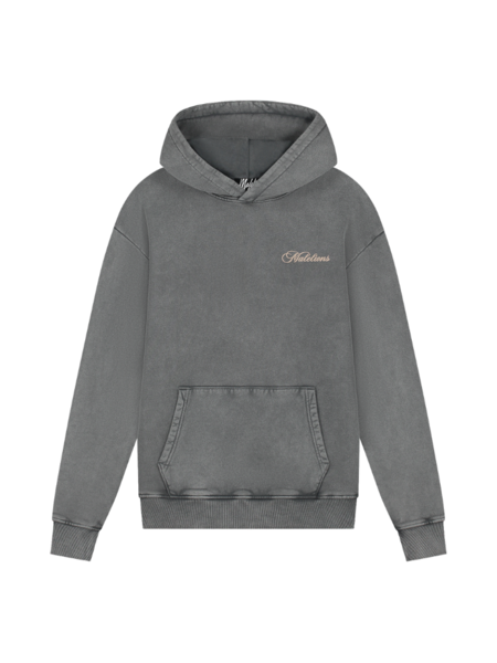 Malelions Angel Hoodie - Acid Wash Malelions Malelions Angel Hoodie - Acid Wash