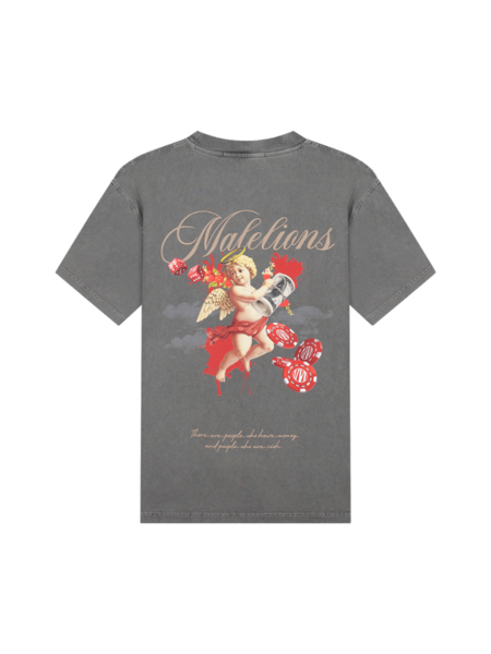 Malelions Angel T-Shirt - Acid Wash Malelions Malelions Angel T-Shirt - Acid Wash