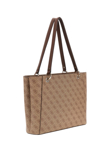 Guess Noelle II Tote - Latte Logo/Brown Guess Guess Noelle II Tote - Latte Logo/Brown