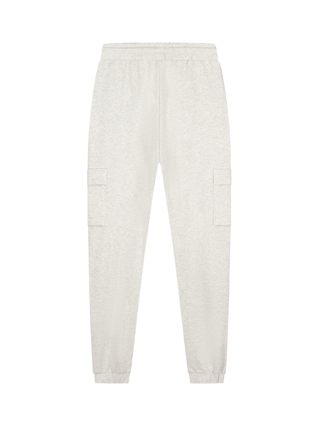 Malelions Malelions Women Gallery Cargo Sweatpants - Grey Melange
