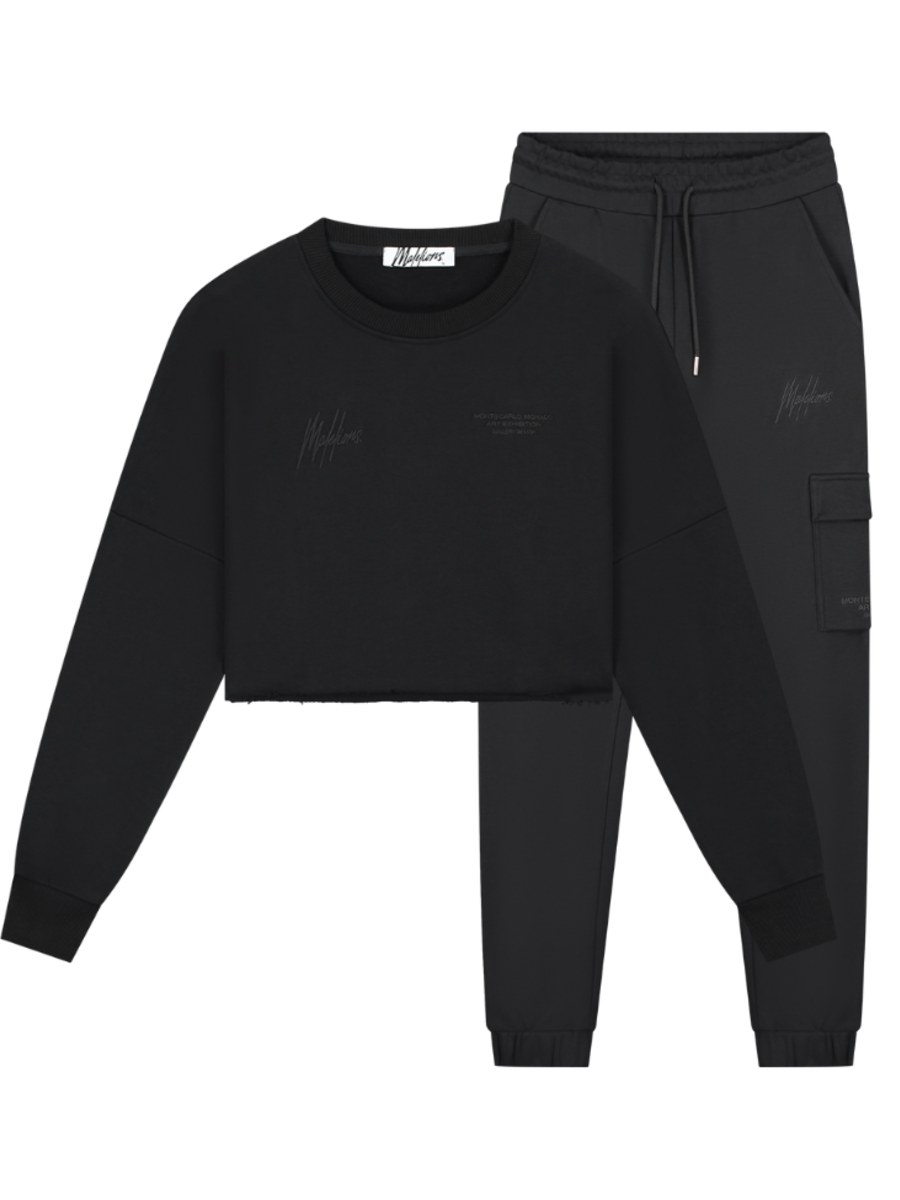 Malelions Malelions Women Gallery Combi-set - Black