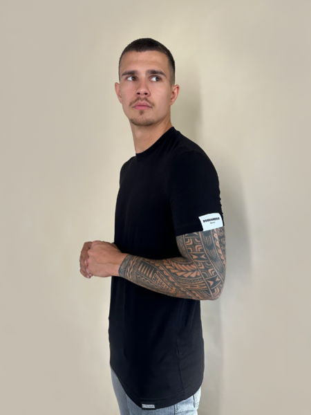 Dsquared2 Logo Patch T-Shirt - Nero Dsquared2 Logo Patch T-Shirt - Nero