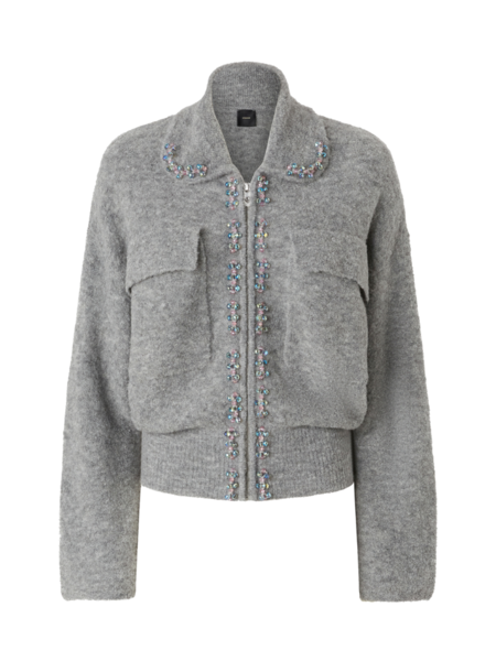 Pinko Dark Lady Giacca Confort Wool - Monument Grey Pinko Pinko Dark Lady Giacca Confort Wool - Monument Grey