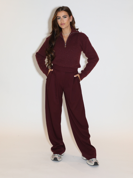 Reinders Reinders Marijn Pants - Maroon