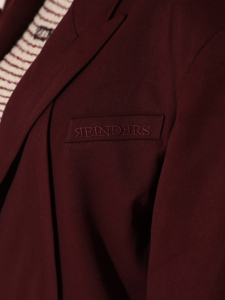 Reinders Marijn Blazer - Maroon Reinders Reinders Marijn Blazer - Maroon