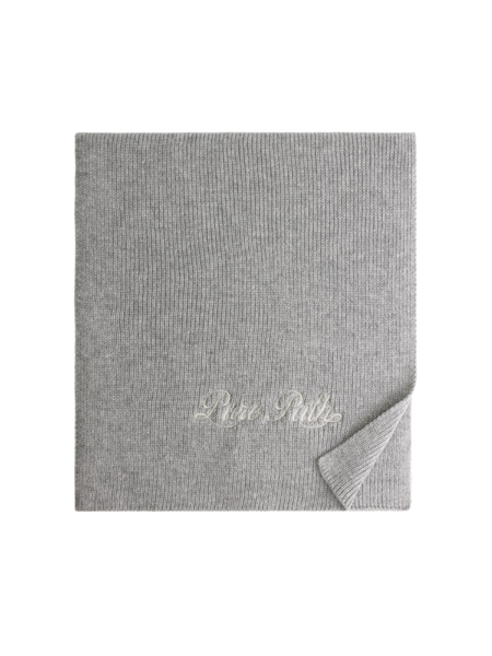 Pure Path Pure Path Logo Scarf - Grey Melange Pure Path Logo Scarf - Grey Melange