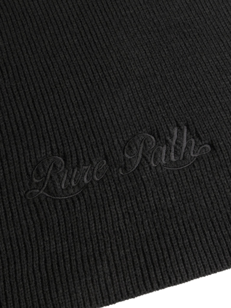 Pure Path Pure Path Logo Scarf - Black
