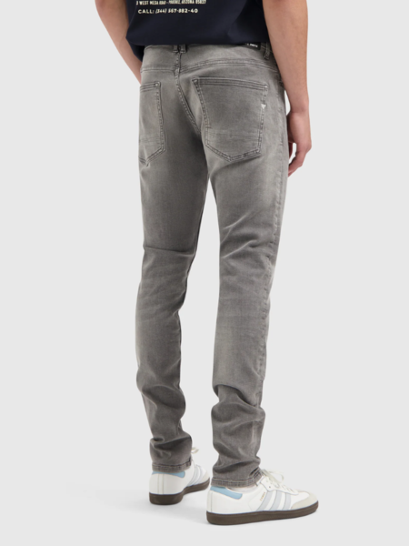 Pure Path Pure Path The Jone Skinny Fit Jeans - Denim Mid Grey