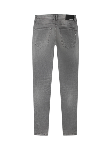 Pure Path Pure Path The Jone Skinny Fit Jeans - Denim Mid Grey