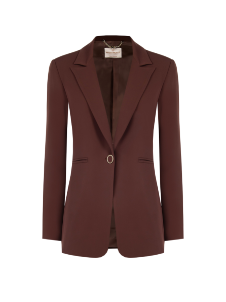 Rinascimento Rinascimento Gia Blazer- Cioccolato Rinascimento Gia Blazer- Cioccolato