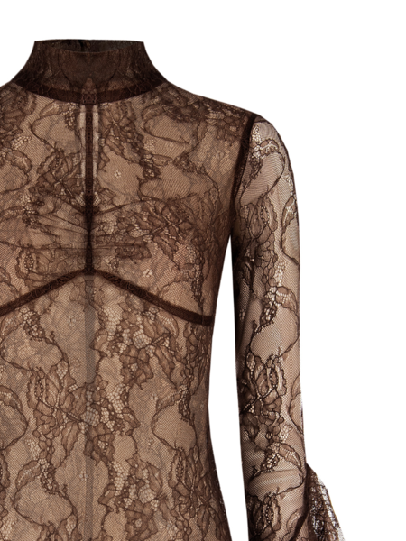 Rinascimento Rinascimento Cose Lupetto Top- Cioccolato