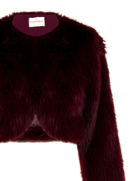 Rinascimento Rinascimento Baci Marlina Capp Bolero - Bordeaux rosso